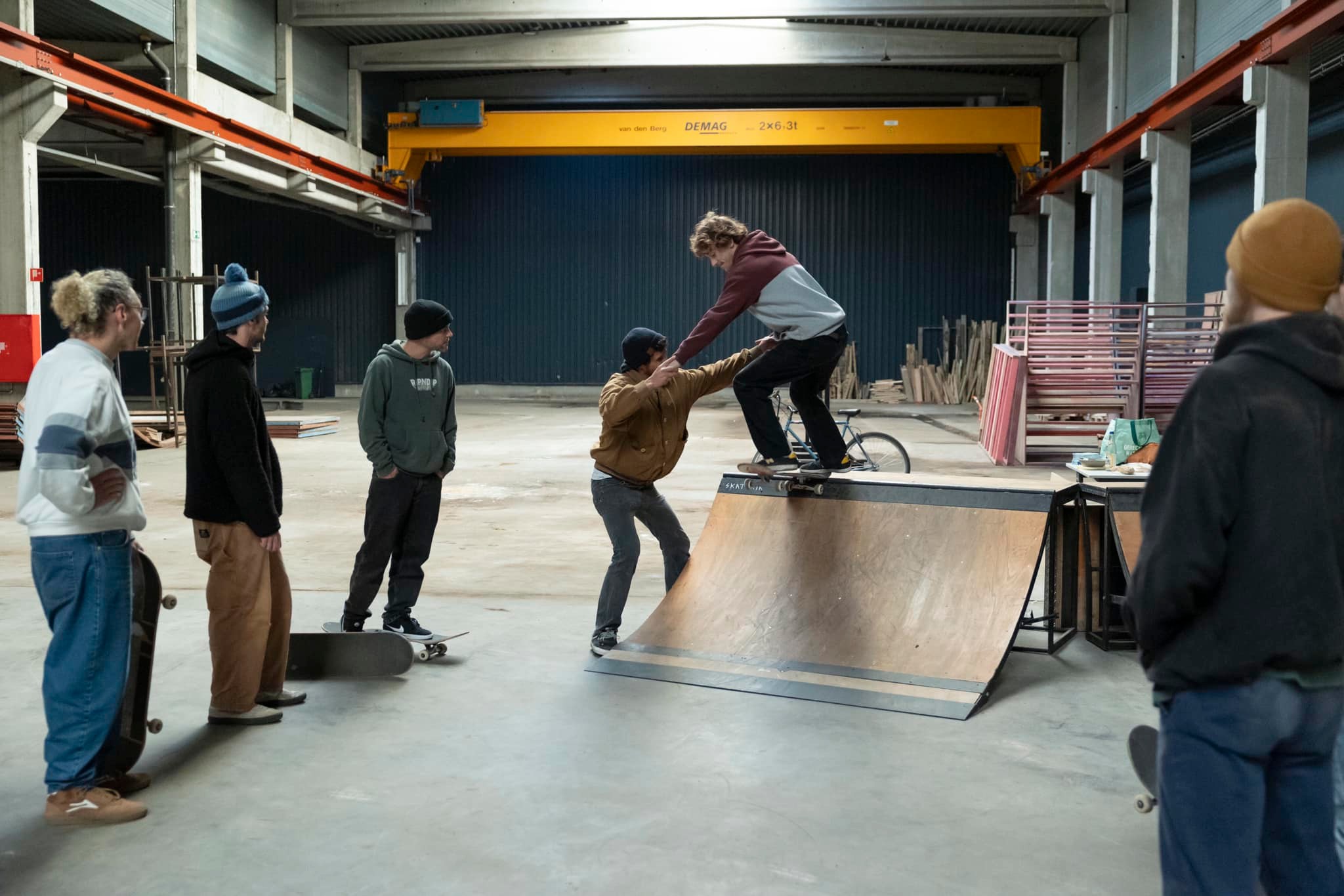 Workshop animation skate au Skatelab - cours de drop