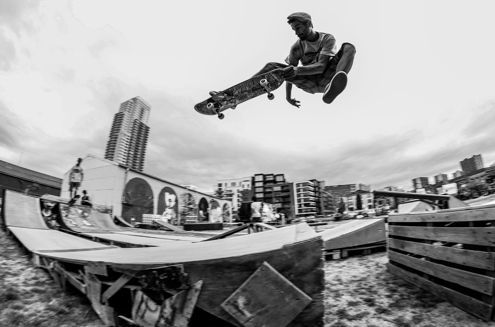 Photo de la DIY Skatepark Jam par Alexi Hennecker